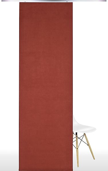 Liedeco Schiebegardine, Klettband (1 St), blickdicht, günstig online kaufen