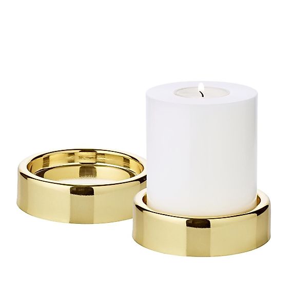 EDZARD Kerzenhalter Sanremo, 2er-Set, Edelstahl, vernickelt, günstig online kaufen