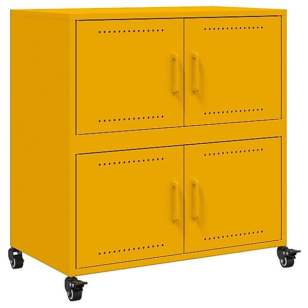 vidaXL Sideboard Sideboard Senfgelb 68,5x39x72 cm günstig online kaufen