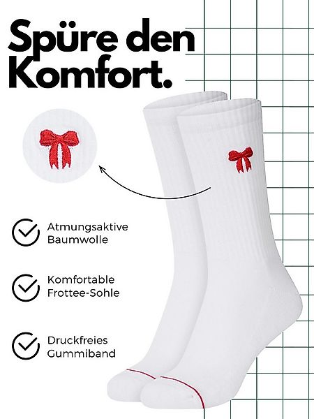 Studio Nolis Tennissocken Weihnachtssocken - Geschenk für Frauen und Männer günstig online kaufen