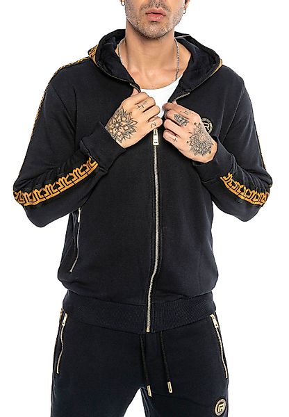 RedBridge Kapuzensweatjacke Herren Kapuzenpullover mit Reißverschluss günstig online kaufen