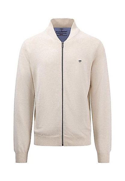 FYNCH-HATTON Strickjacke - Strickjacke mit Zip - Cardigan College günstig online kaufen