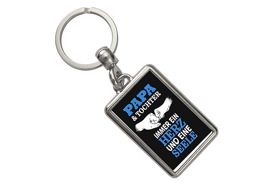 speecheese Schlüsselanhänger Papa & Tochter ein Herz und eine Seele Schlüss günstig online kaufen