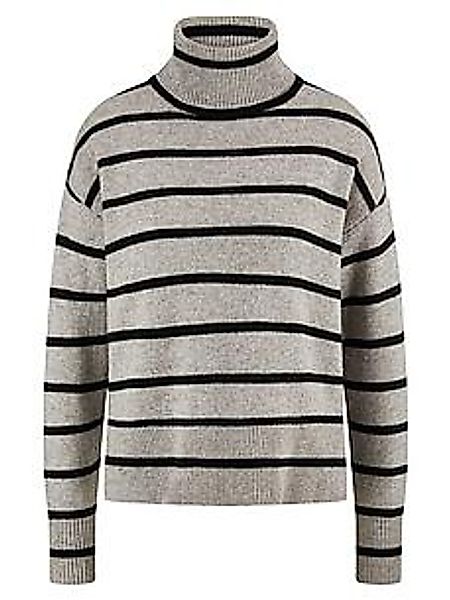 Rollkragen-Pullover Peter Hahn grau günstig online kaufen