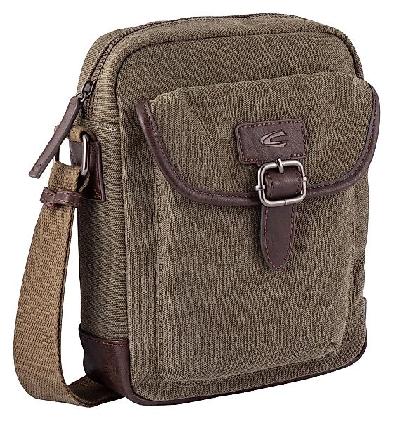camel active Umhängetasche "MOUNTAIN Cross bag S", mit modischen Lederappli günstig online kaufen