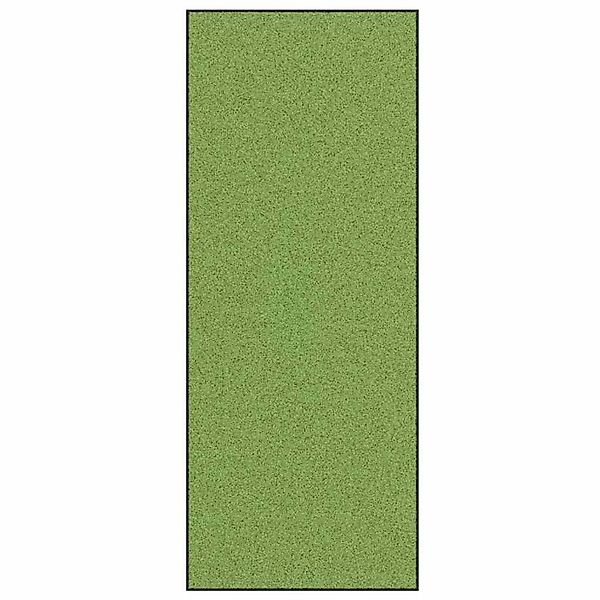 vidaXL Fußmatte Grün und Schwarz 120 x 300 cm Polyamid und PVC 4100730 günstig online kaufen