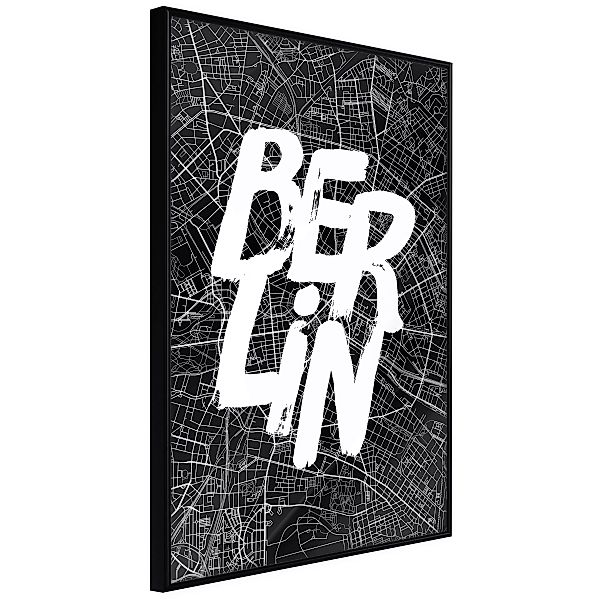 Poster - Negative Berlin [poster] günstig online kaufen