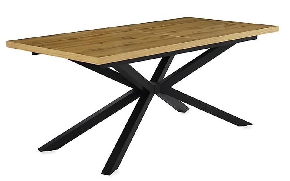 Esstisch inkl. Syncron-Auszug 180-240 cm Wildeiche günstig online kaufen