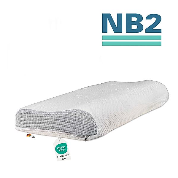 Orthopädisches Dormabell Cervical Nackenstützkissen NB2 Talalay Latex günstig online kaufen