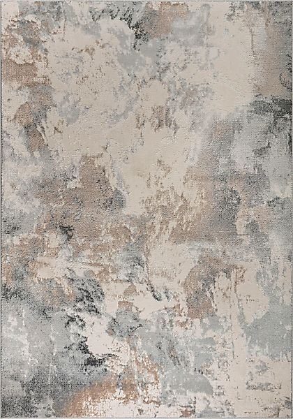 OTTO home Teppich "Hamar" rechteckig 8 mm Höhe weiche Haptik, Marmor-Optik, günstig online kaufen