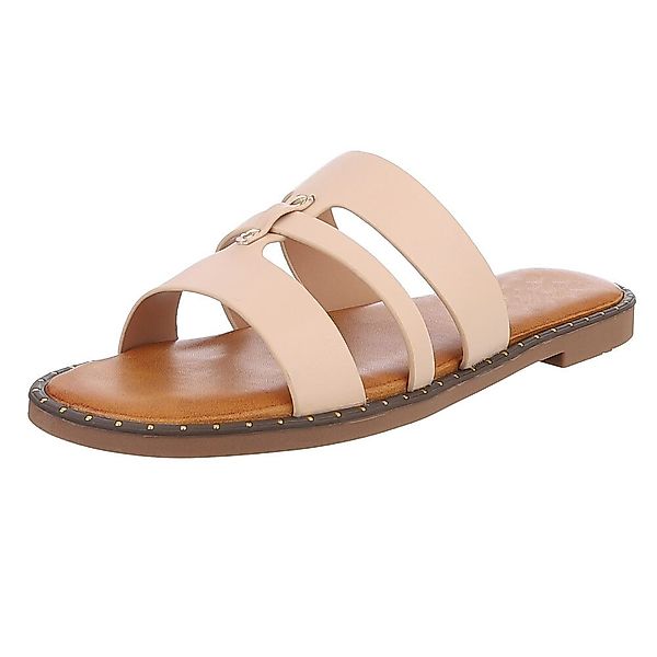 Ital-Design Elegante Damen-Sandalen aus veganem Material, günstig online kaufen