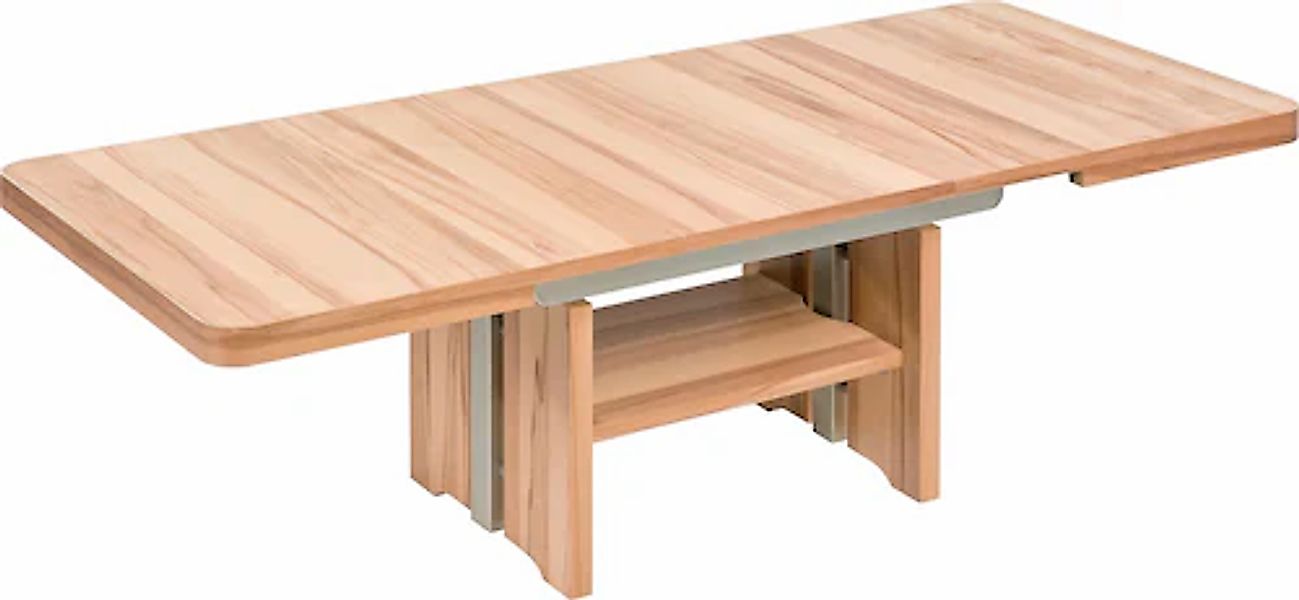 Vierhaus Couchtisch »Kiya«, Platte Echtholz furniert, Wangen und Ablage, fu günstig online kaufen