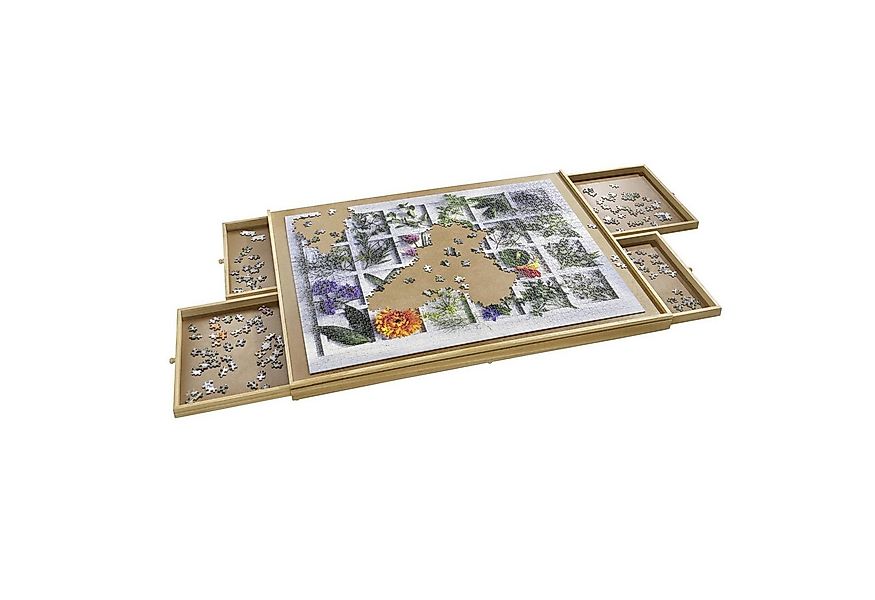 Haushalt International Puzzleunterlage Puzzlebrett TOYTALES mit 4 Auszügen günstig online kaufen