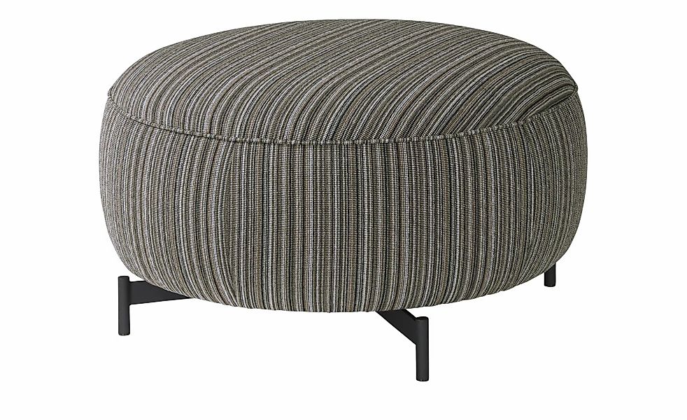 JOOP! Hocker  Characters ¦ grau ¦ Maße (cm): B: 80 H: 46 T: 80  Ø: 80 Polst günstig online kaufen