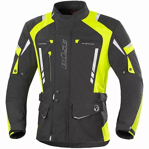 Büse Motorradjacke Büse Torino Pro Herren Jacke schwarz / neongelb S günstig online kaufen