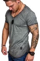 Amaci&Sons T-Shirt NYC Basic Oversize T-Shirt günstig online kaufen
