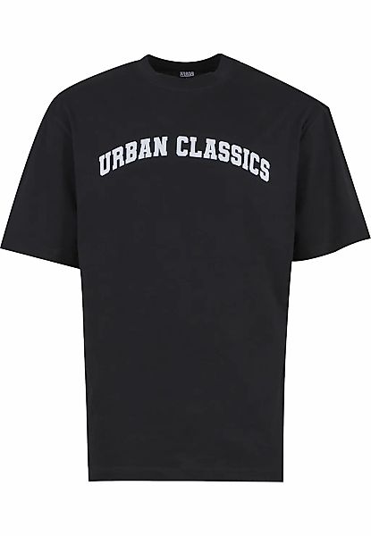 URBAN CLASSICS T-Shirt "Urban Classics UC College Logo Tall Tee" 1 Stk. günstig online kaufen