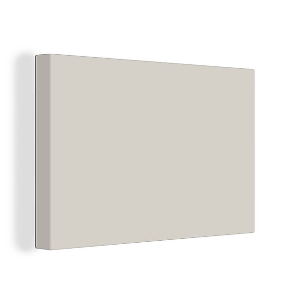 OneMillionCanvasses® Leinwandbild Grau - Hell - günstig online kaufen