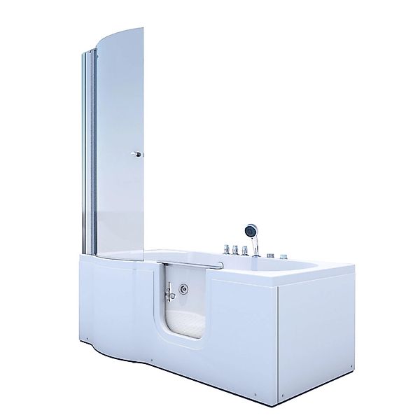 AcquaVapore Seniorendusche und Wanne mit Whirlpool S12D-TH-WP-R Dusche 85x1 günstig online kaufen