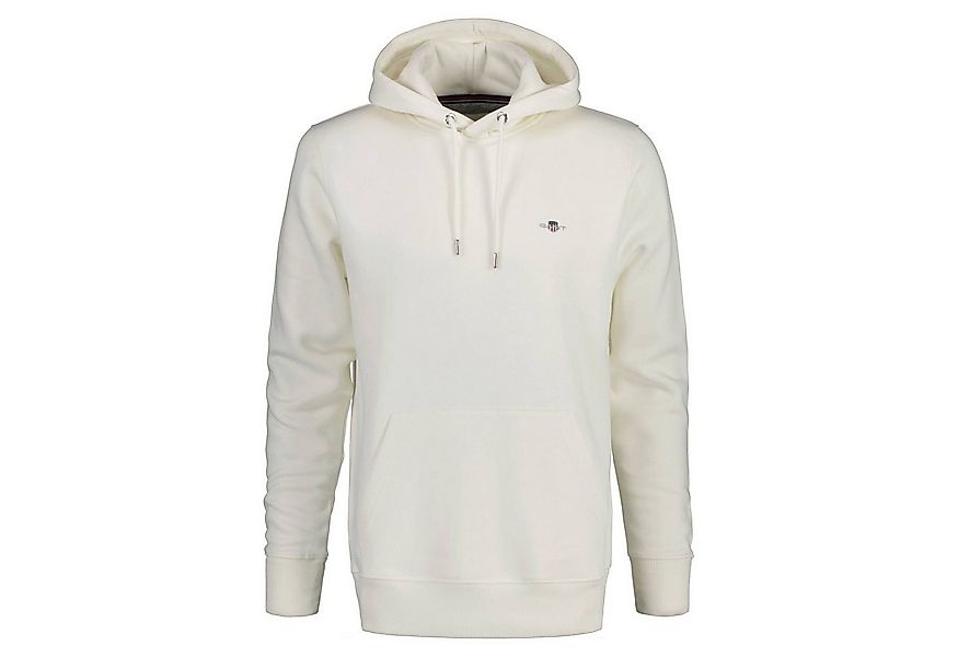 Gant Sweatshirt Herren Sweatshirt Baumwolle REGULAR SHIELD HOODIE günstig online kaufen