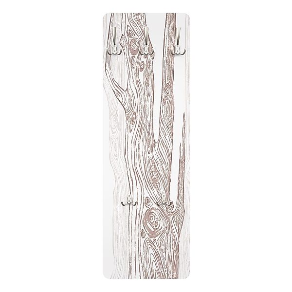 Bilderdepot24 Garderobenpaneel Design Bäume Wald Natur günstig online kaufen