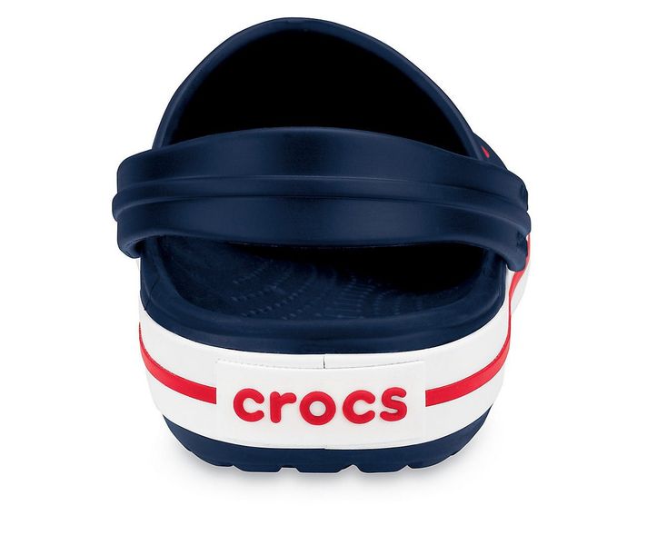 Crocs Sandale Crocband Clog navyblau/weiss/rot - günstig online kaufen