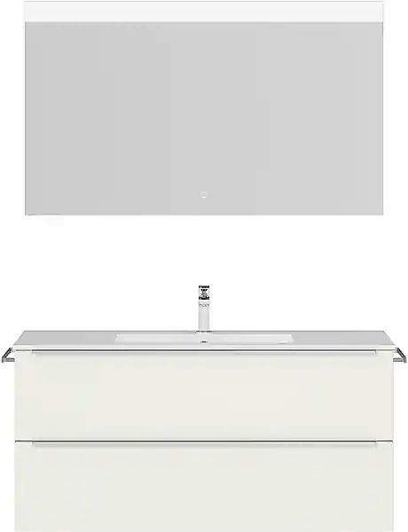 nobilia® Badmöbel-Set »Levere« vormontiert, mit Soft-Close, 2 Stk. tlg. günstig online kaufen