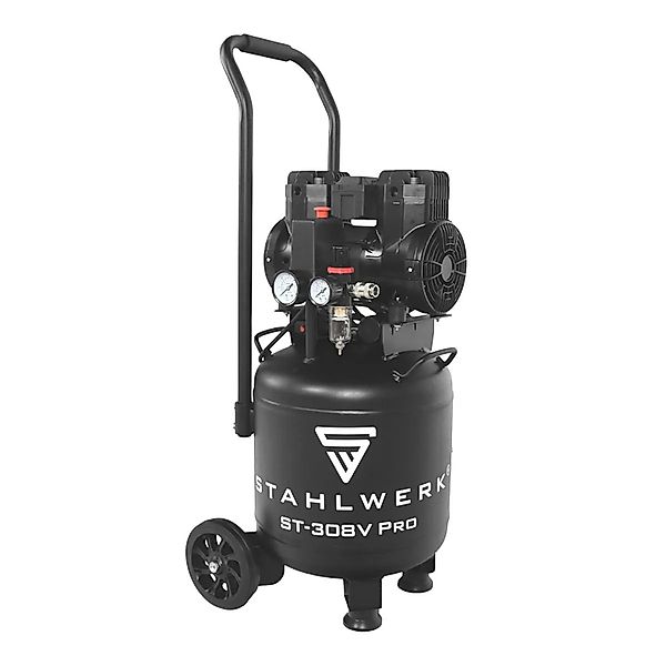 STAHLWERK Kompressor 8 Bar 30 L 1,97 PS 1,45 KW 250 L Min Kompaktkompressor günstig online kaufen
