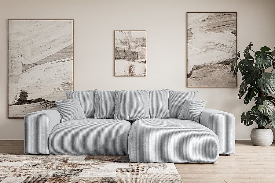 ALTDECOR Ecksofa ESKAR-L, Couch mit Schlaffunktion, günstig online kaufen