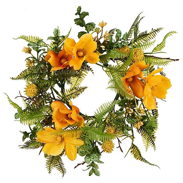 Kunstkranz Cosmos-Mix-Kranz, Creativ green, Höhe 5 günstig online kaufen