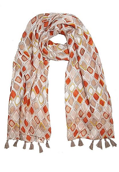 Cassandra Accessoires Schal "Anthea" mit zeitlosem Rautenmuster in harmonis günstig online kaufen