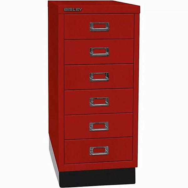 Bisley Aktenschrank Schubladenschrank MultiDrawer 29er Serie Sockel A4 6 Sc günstig online kaufen