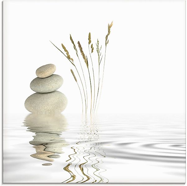 Artland Glasbild "Zen Friede" Zen 1 Stk. tlg. in verschiedenen Größen günstig online kaufen