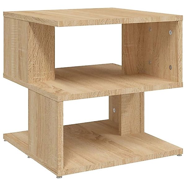 vidaXL Beistelltisch Sonoma-Eiche 40x40x40 cm Holzwerkstoff 806295 günstig online kaufen