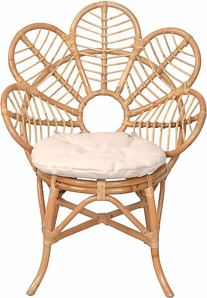 HOFMANN LIVING AND MORE Loungesessel 1 Stk. tlg. Handgeflochten günstig online kaufen