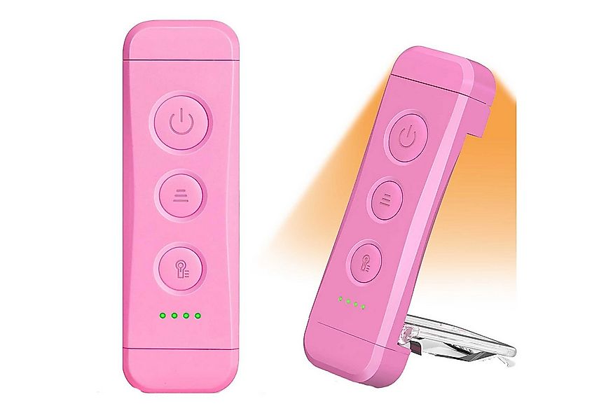 KINSI LED Klemmtischleuchte LED-Leselicht, Mini-Leselicht Buch, 5 Helligkei günstig online kaufen
