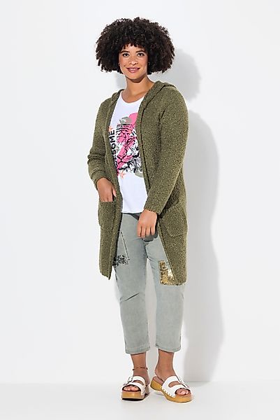 Angel of Style Strickjacke Long-Strickjacke Noppen-Struktur günstig online kaufen