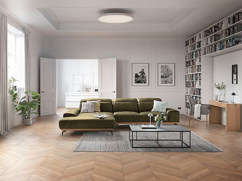 Musterring Wohnlandschaft "MR 2490 Ecksofa mit erstklassigem Sitzkomfort, L günstig online kaufen