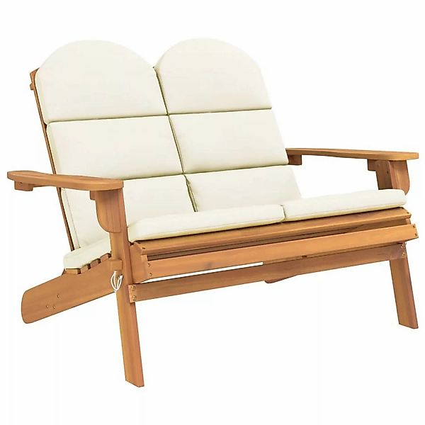 vidaXL Gartenbank Adirondack-Gartenbank mit Kissen 126 günstig online kaufen