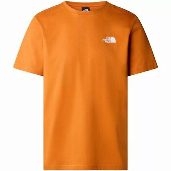 The North Face  T-Shirts & Poloshirts NF0A87NP M SS BOX NSE TEE-PCO ORANGE günstig online kaufen