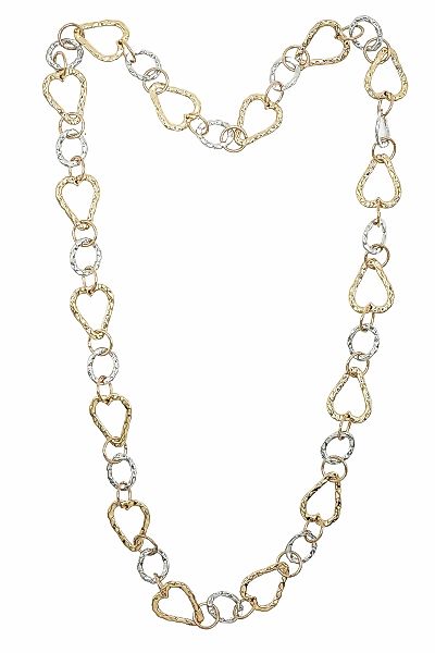 COLLEZIONE ALESSANDRO Lange Kette "Chain of Love", lange Gliederkette mit H günstig online kaufen