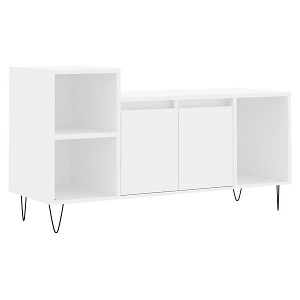 vidaXL TV-Schrank TV-Schrank Weiß 100x35x55 cm Holzwerkstoff (1-St) günstig online kaufen