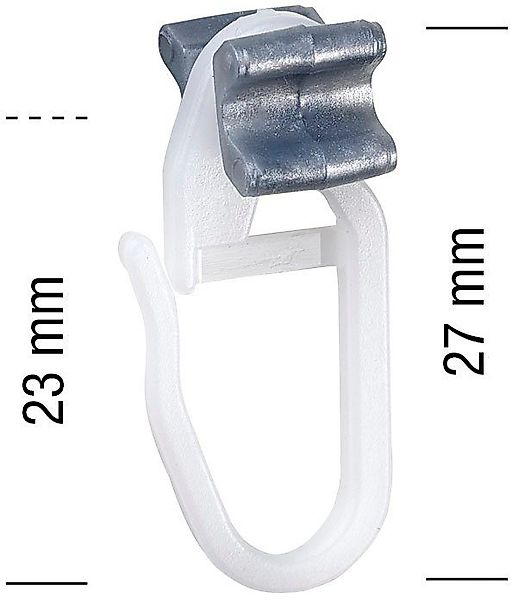 GARESA Klick-Gleiter X-Gleiter, Innenlaufsysteme, (Set, 100-St), günstig online kaufen