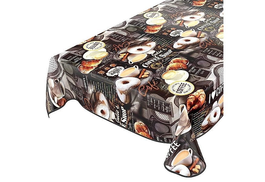 ANRO Tischdecke Wachstuchtischdecke Gartentischdecke Wachstischdecke (Einze günstig online kaufen