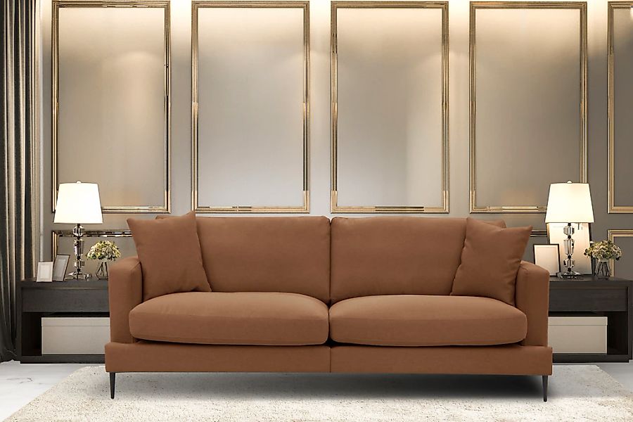 Home affaire 3-Sitzer "Cozy elegantes Designsofa, Maße B/T/H: 211/97/80 cm" günstig online kaufen