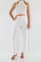 MIRROSI Stretch-Hose Damen Hose mit breitem günstig online kaufen