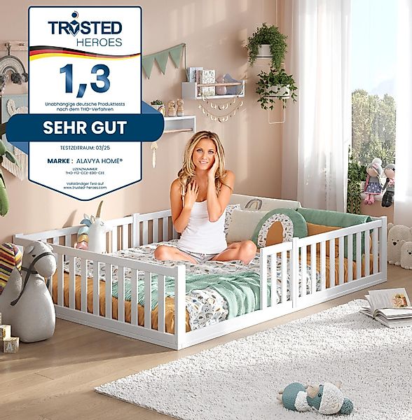 Alavya Home® Einzelbett Bodenbett TITAN aus günstig online kaufen
