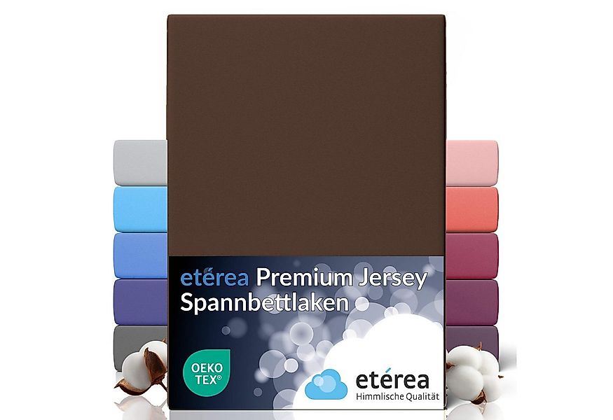 etérea Himmlische Qualität Spannbettlaken etérea Premium Jersey Spannbettla günstig online kaufen
