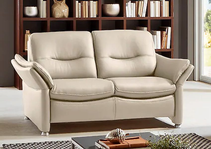 HUKLA 2-Sitzer »HU-SF15058 Ledersofa, Breite 164 cm« hochwertiges Glattlede günstig online kaufen