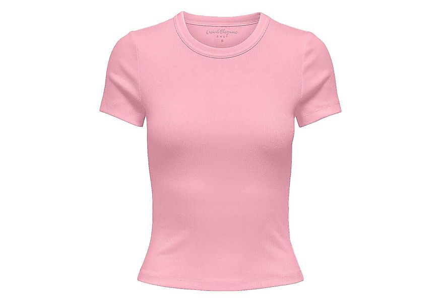 ONLY T-Shirt Damen T-Shirt 1er Pack Baumwollmischung (Packung, 1er Pack) günstig online kaufen